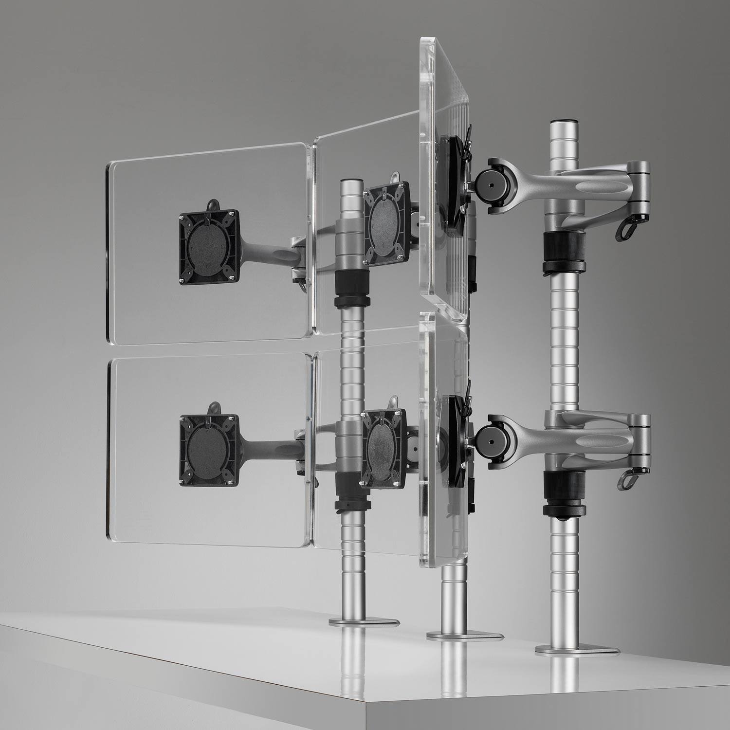 办公辅件|显示器支架|办公安博网页版|安博anbo（中国）安博网页版|Wishbone 台面显示屏（立柱）支架